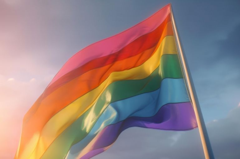 LGBTQの旗